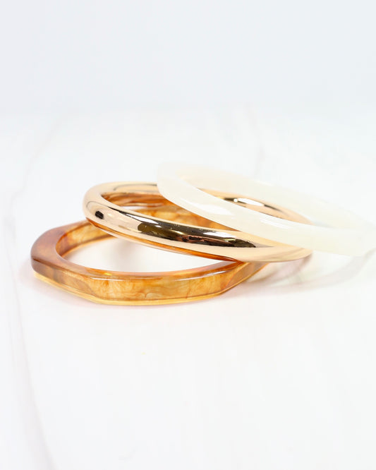 Callie Bracelet Set Ivory