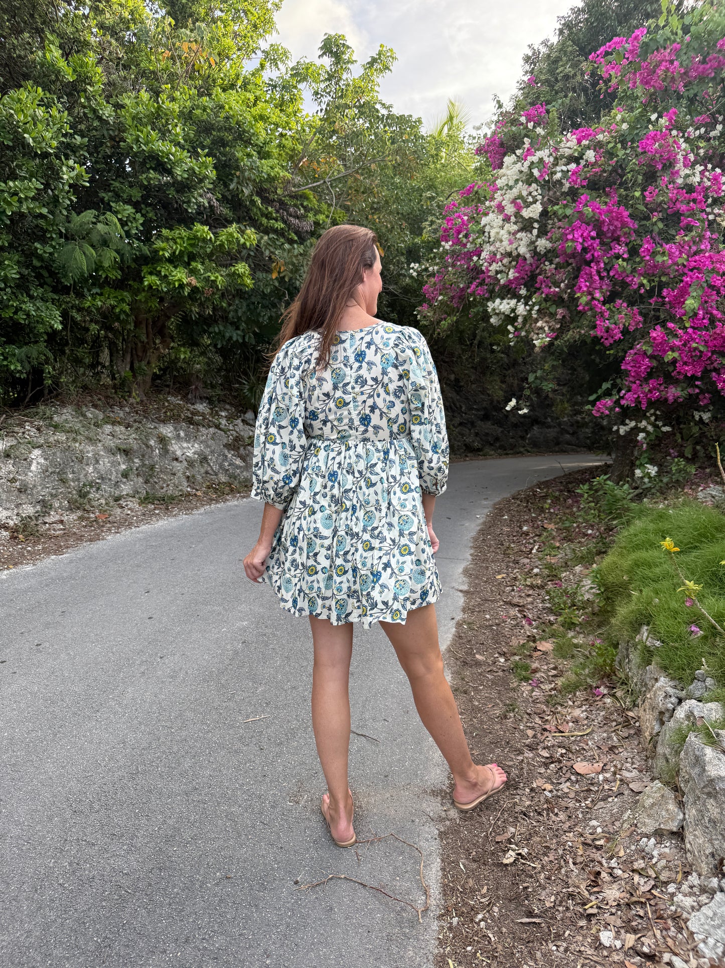 Bronwyn Bohemian Print Dress