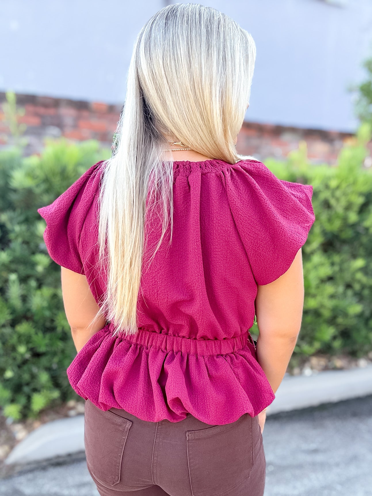 Sammi Puffed Sleeve Top