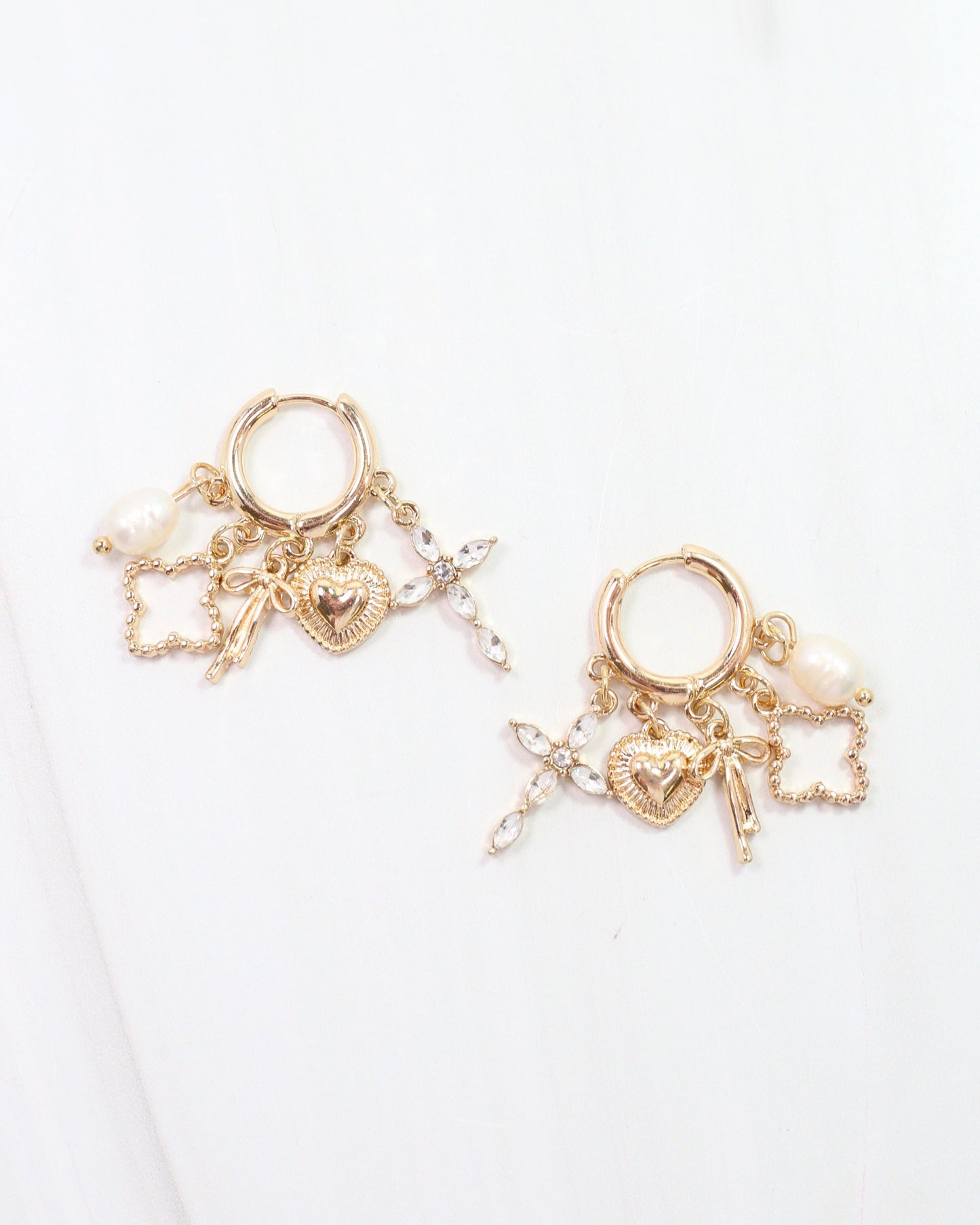 Cullen Charm Earring Gold