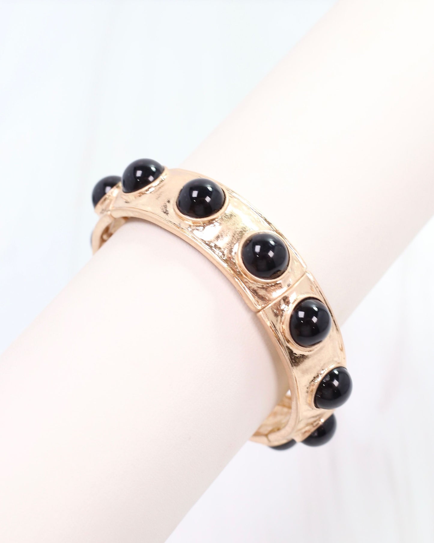 Reagan Stretch Bracelet Black