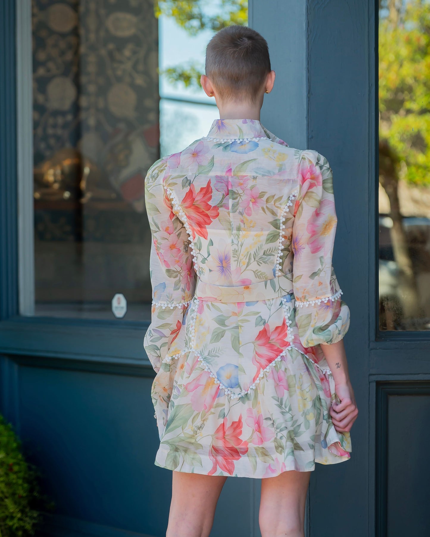 Charlotte Floral Button Down Dress