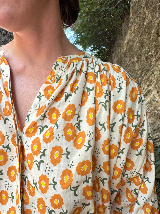 Belle Blossom Wide Fit Blouse