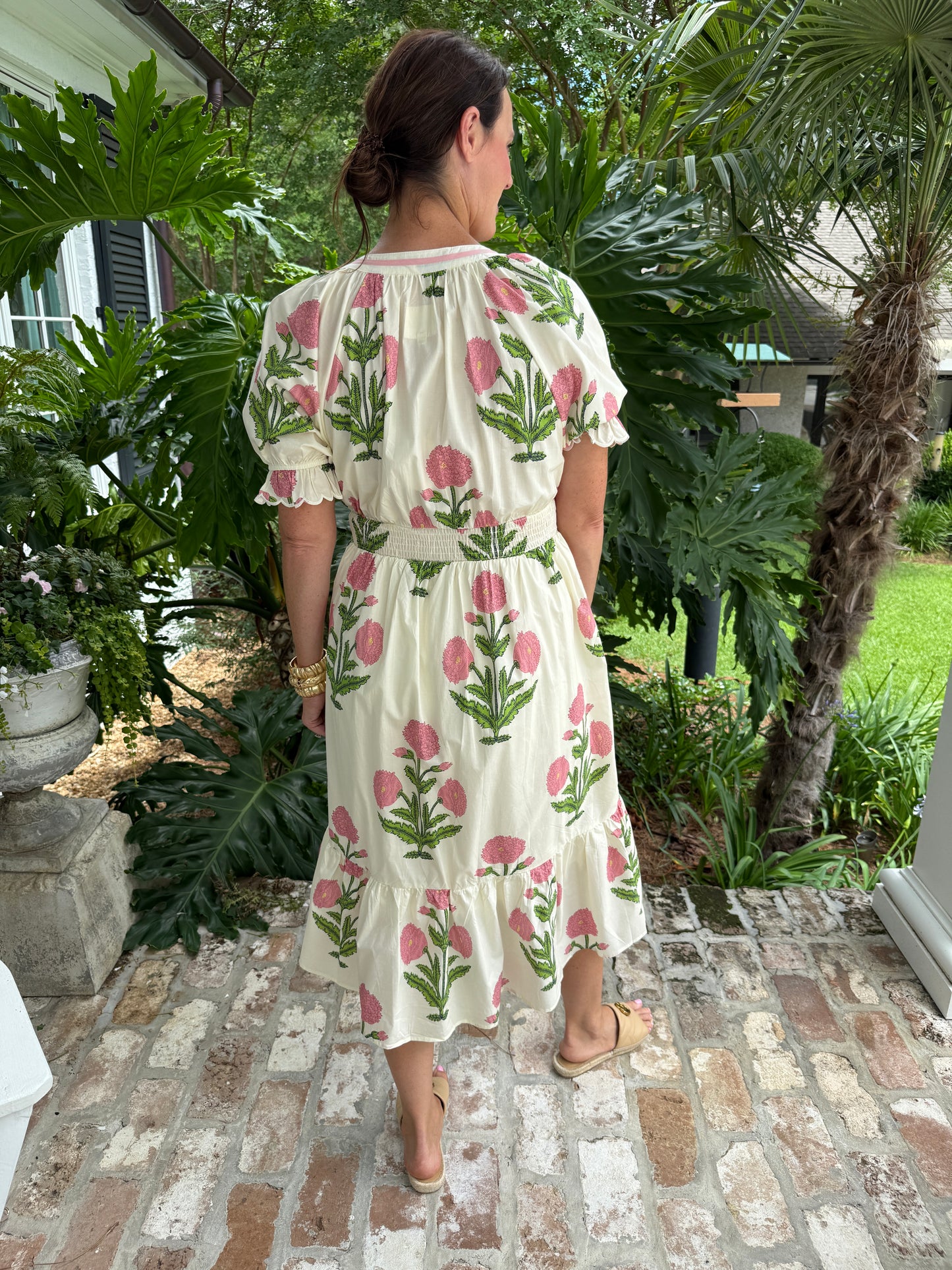 Dahlia Floral Print Dress