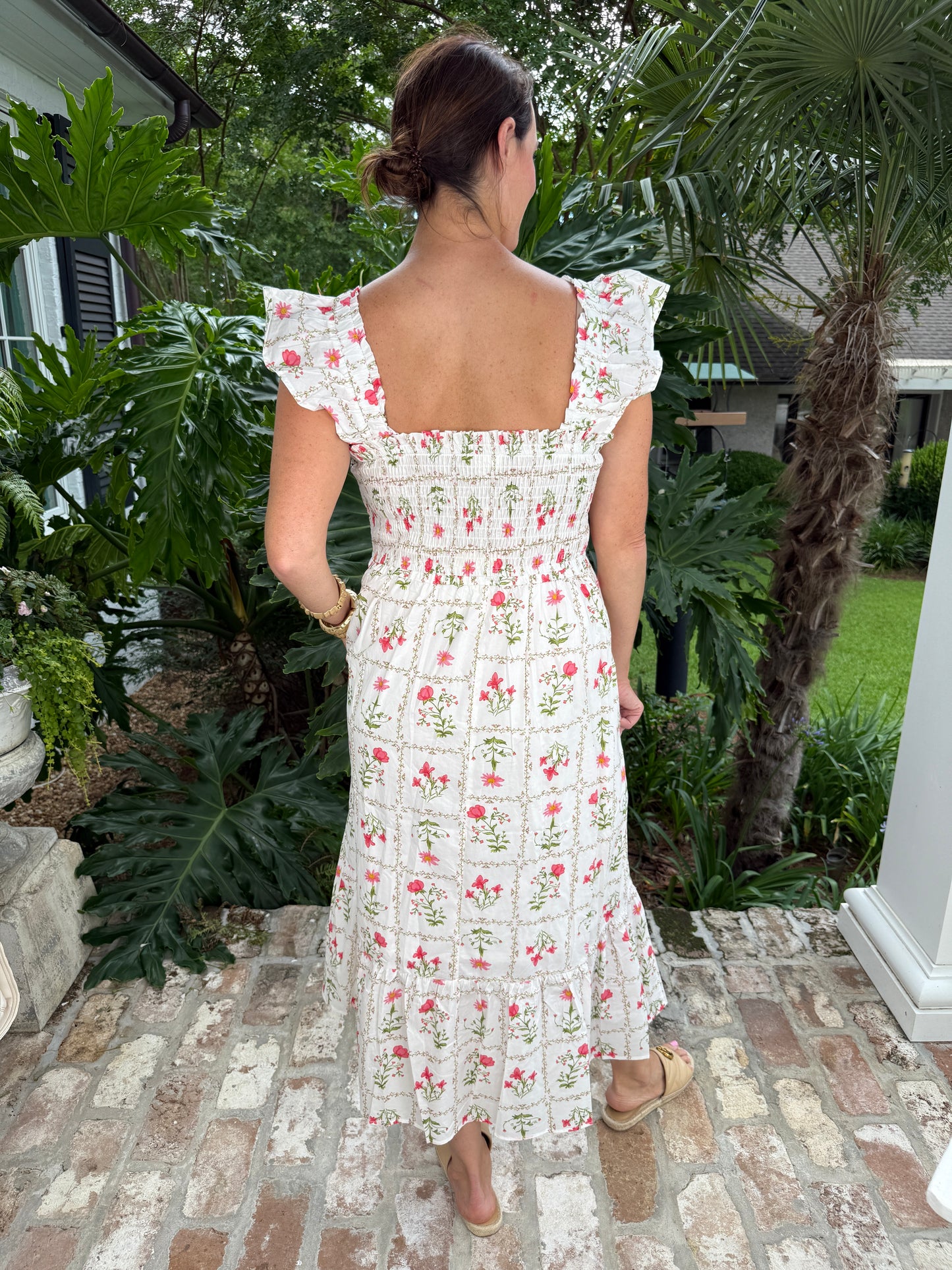 Belmont Floral Smocked Dress
