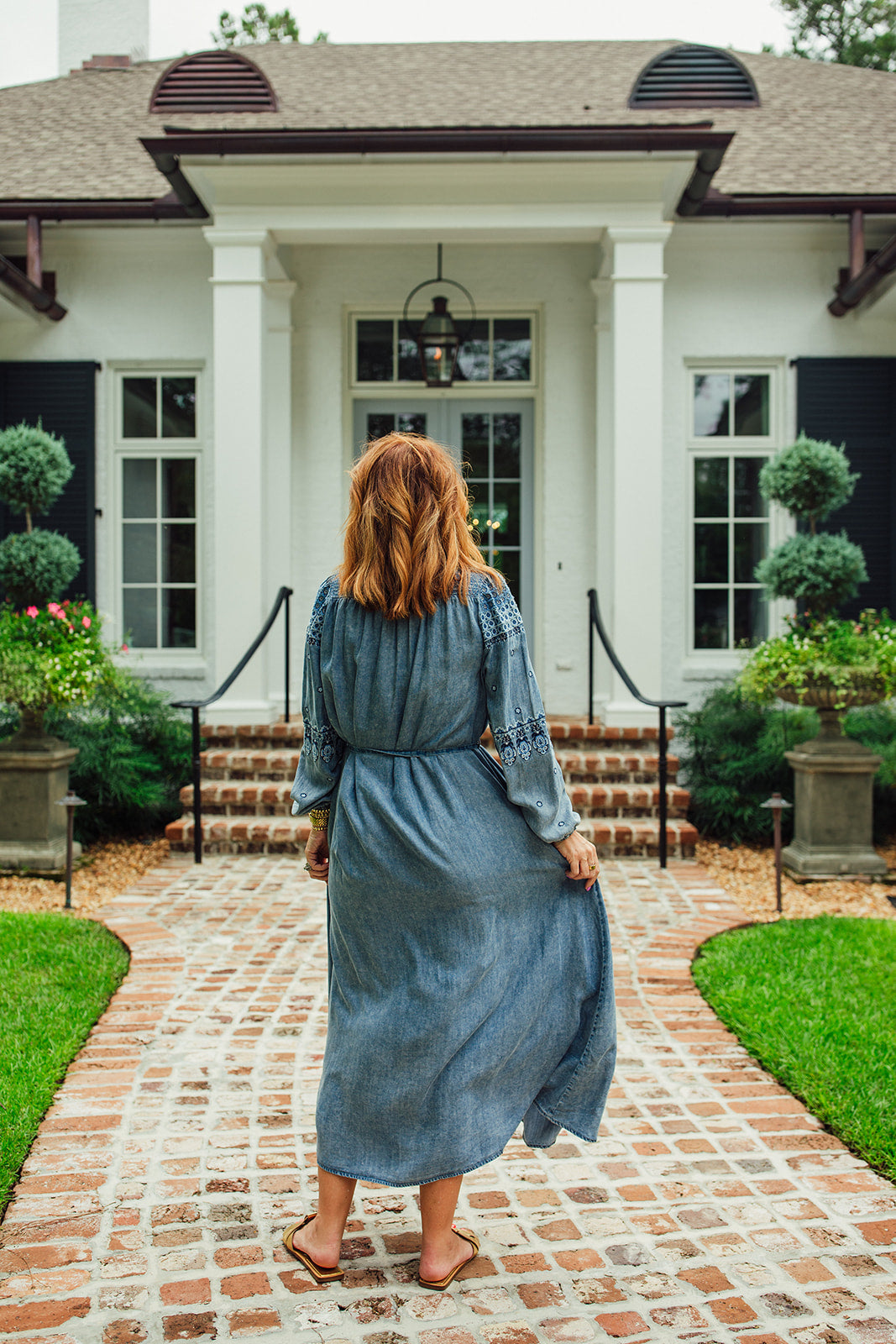 Mylee Embroidered Maxi Dress