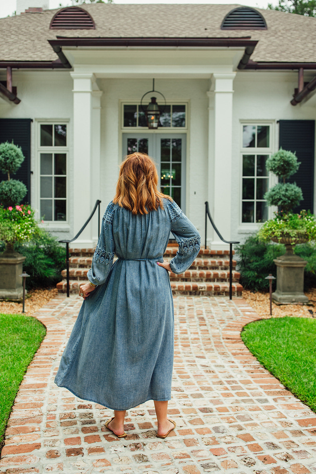 Mylee Embroidered Maxi Dress