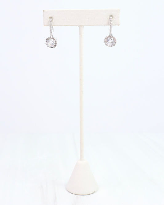 Frederika Fish Hook Earring Silver