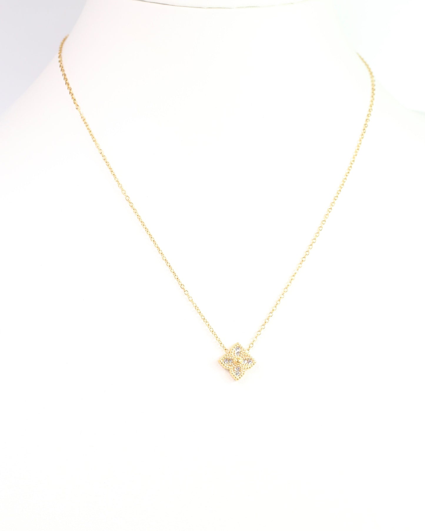 Callington Clover Necklace Gold