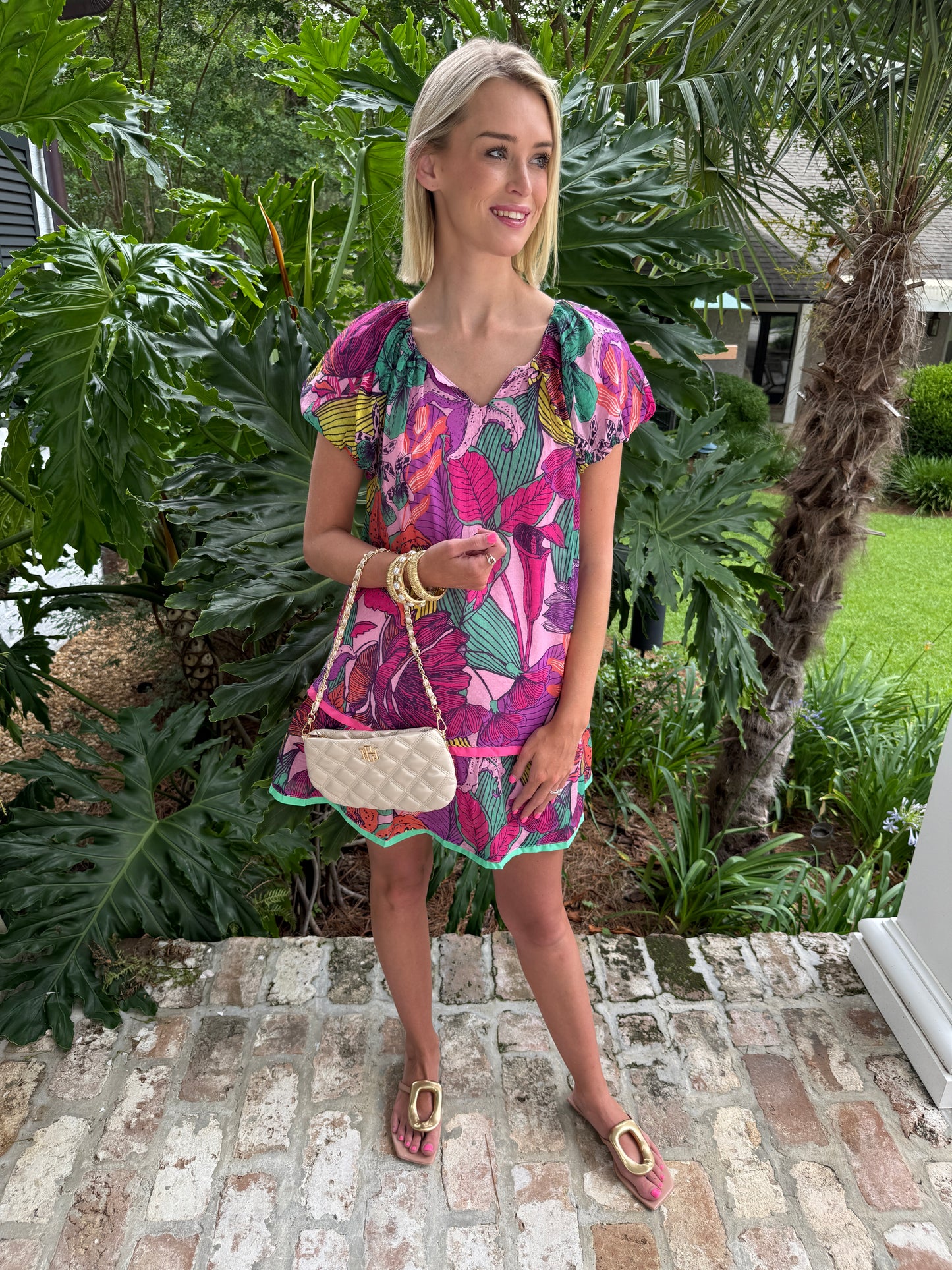 Montego Bay Floral Dress