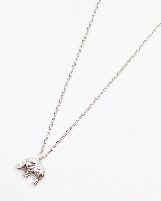 Happy Go Lucky Necklace Silver