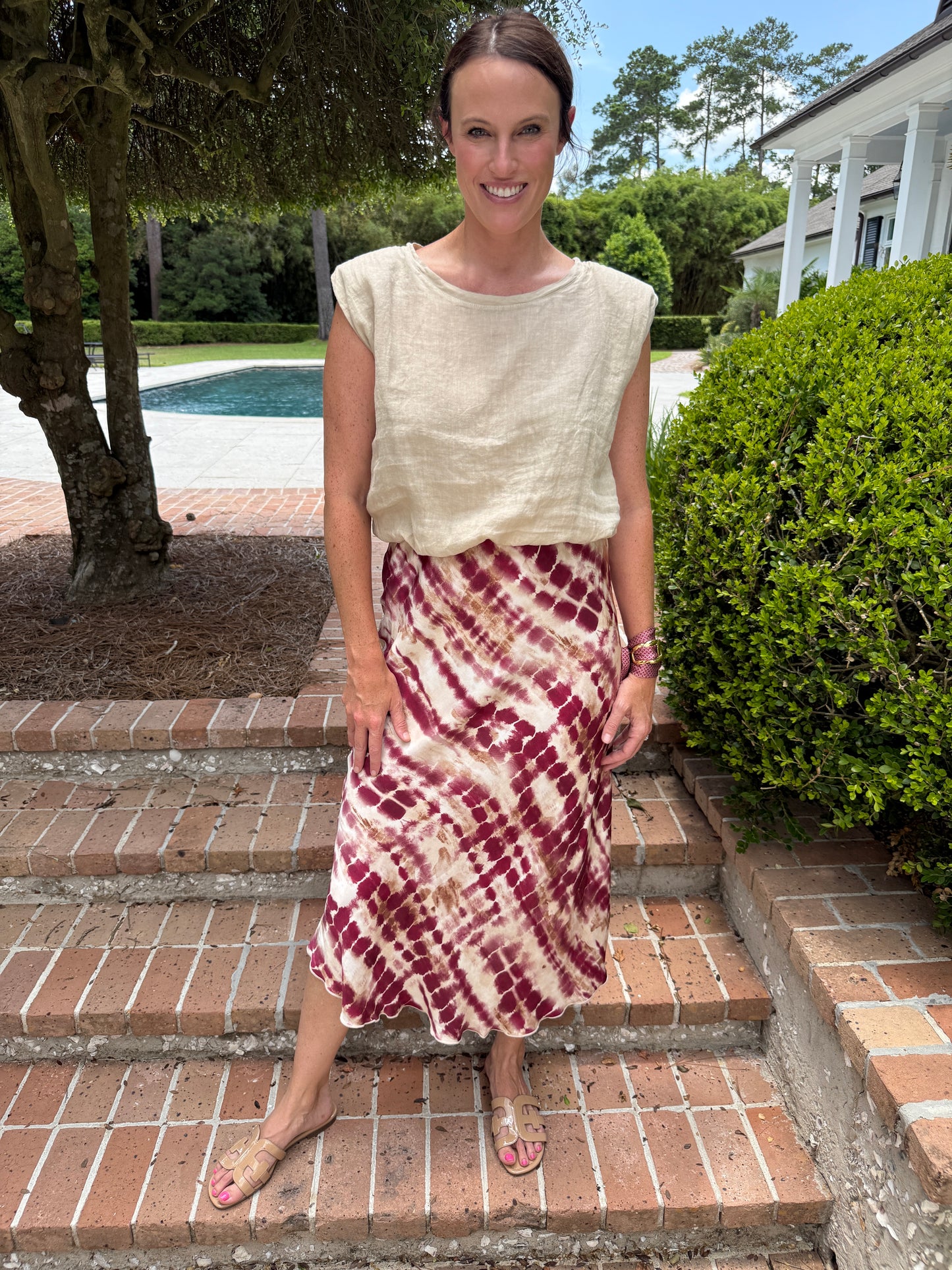 Buchanan Tie Dye Maxi Skirt