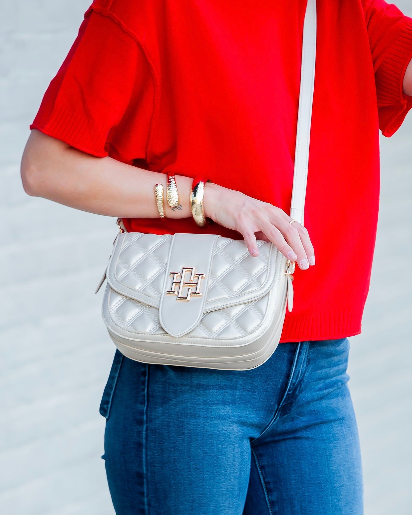 Griffin Crossbody Pearl DQ