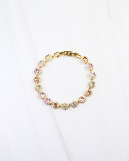 Artesia Crystal Bracelet WR Gold