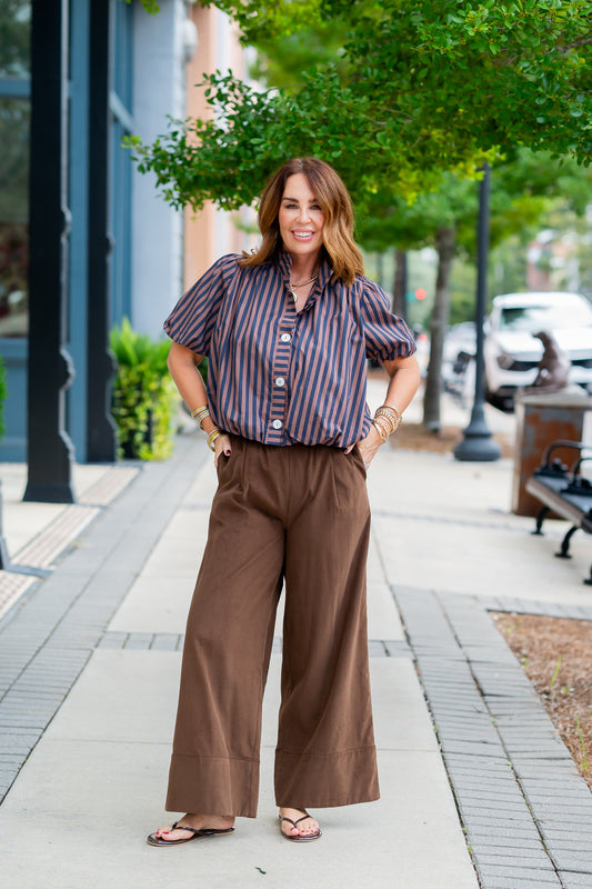 Syd Stripe Top