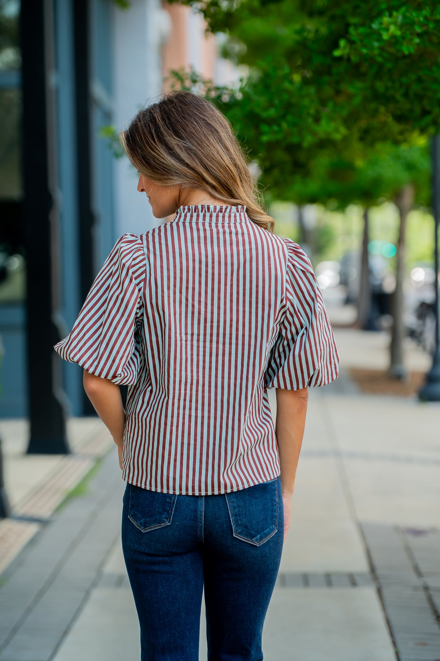 Rowan Striped Top