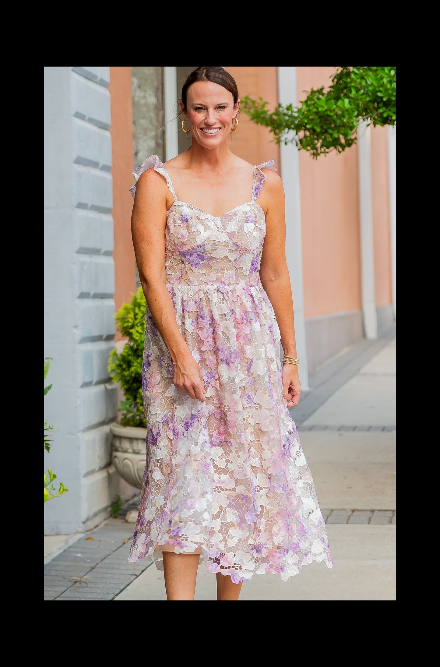 Maura Floral Dress