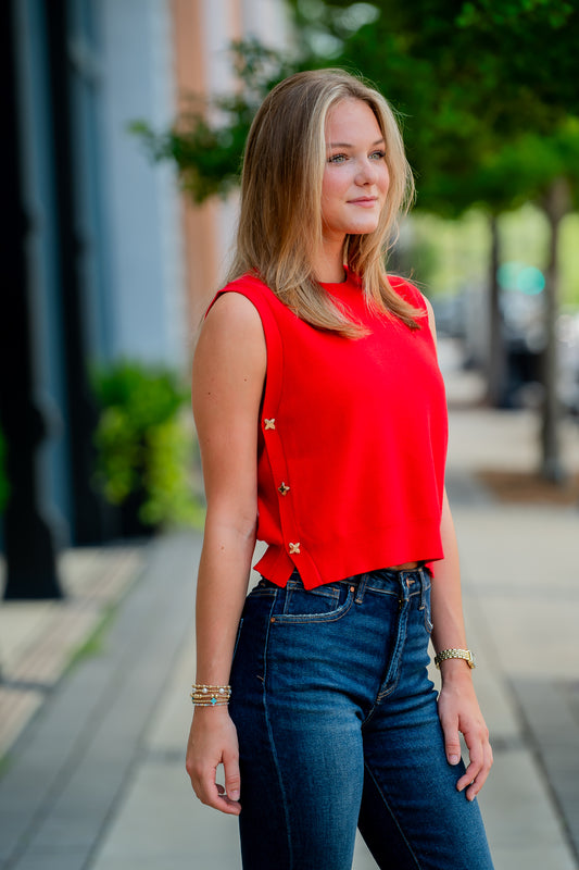 Liora Sleeveless Sweater