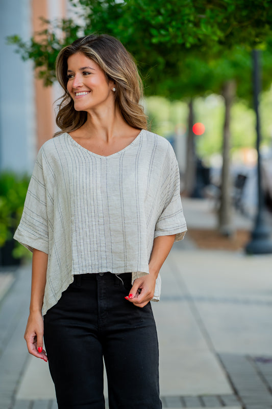 Lenox Dolman Sleeve Top