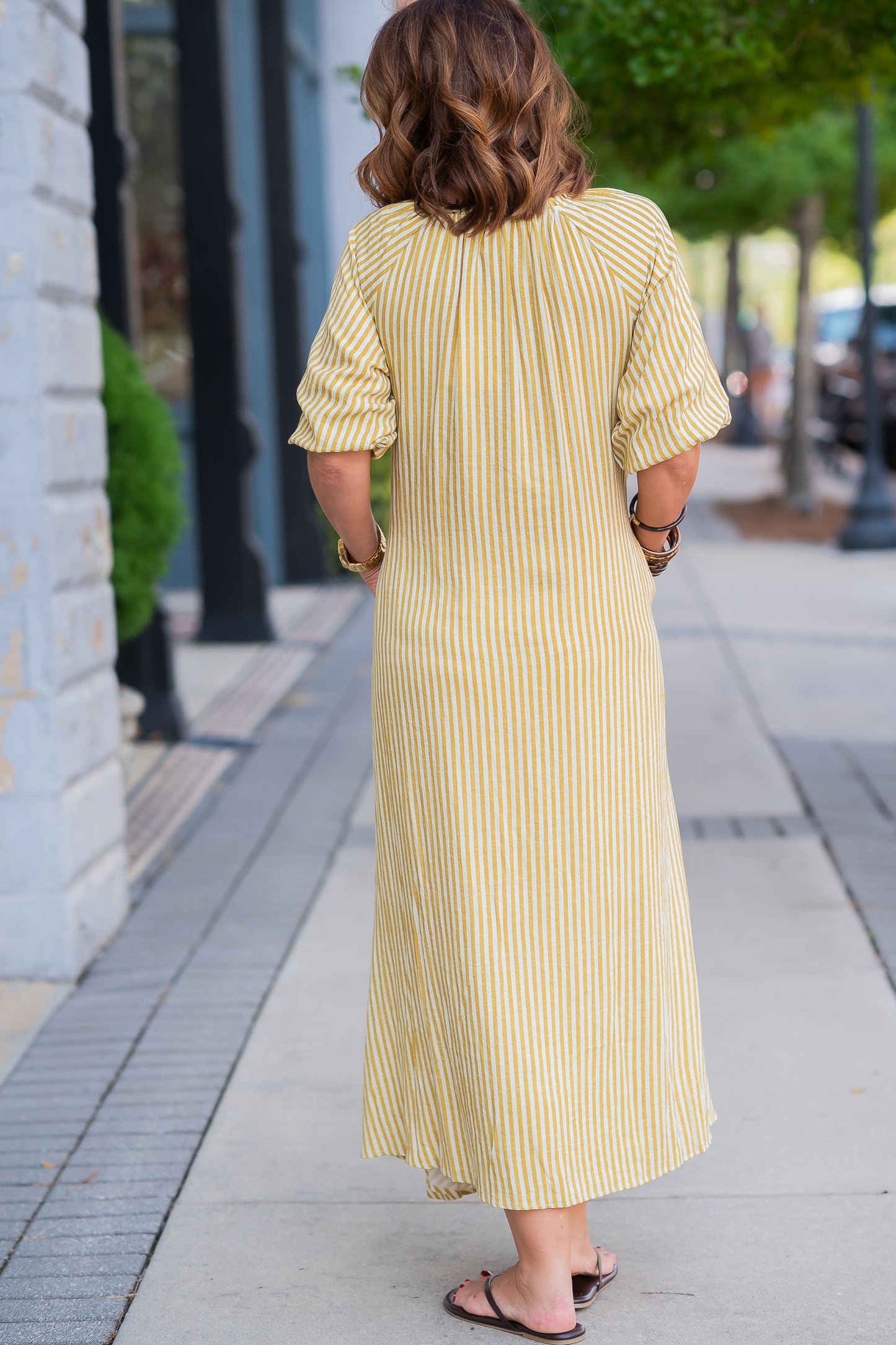 Loana Striped Dress