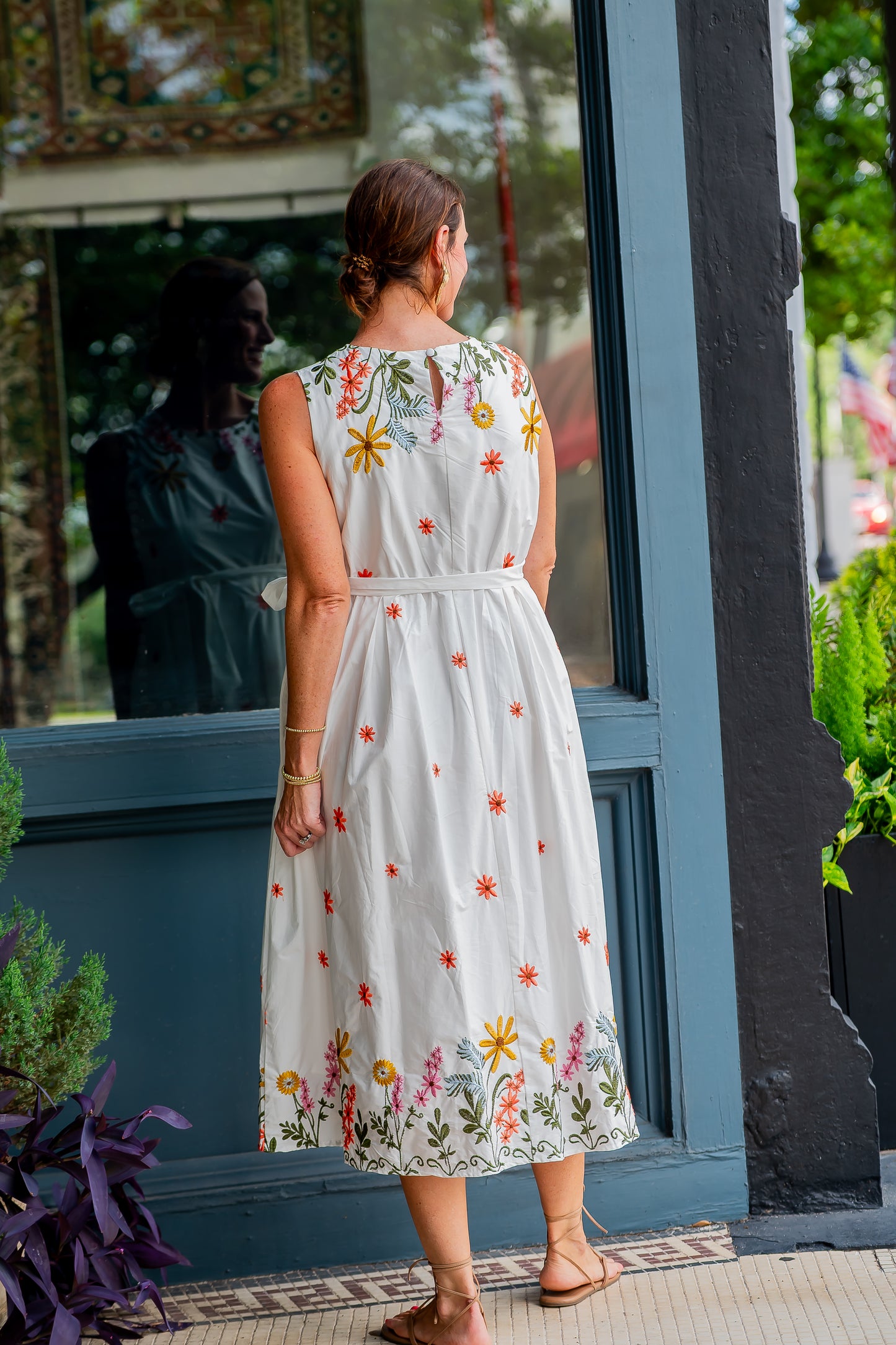 Mandy Embroidered Dress