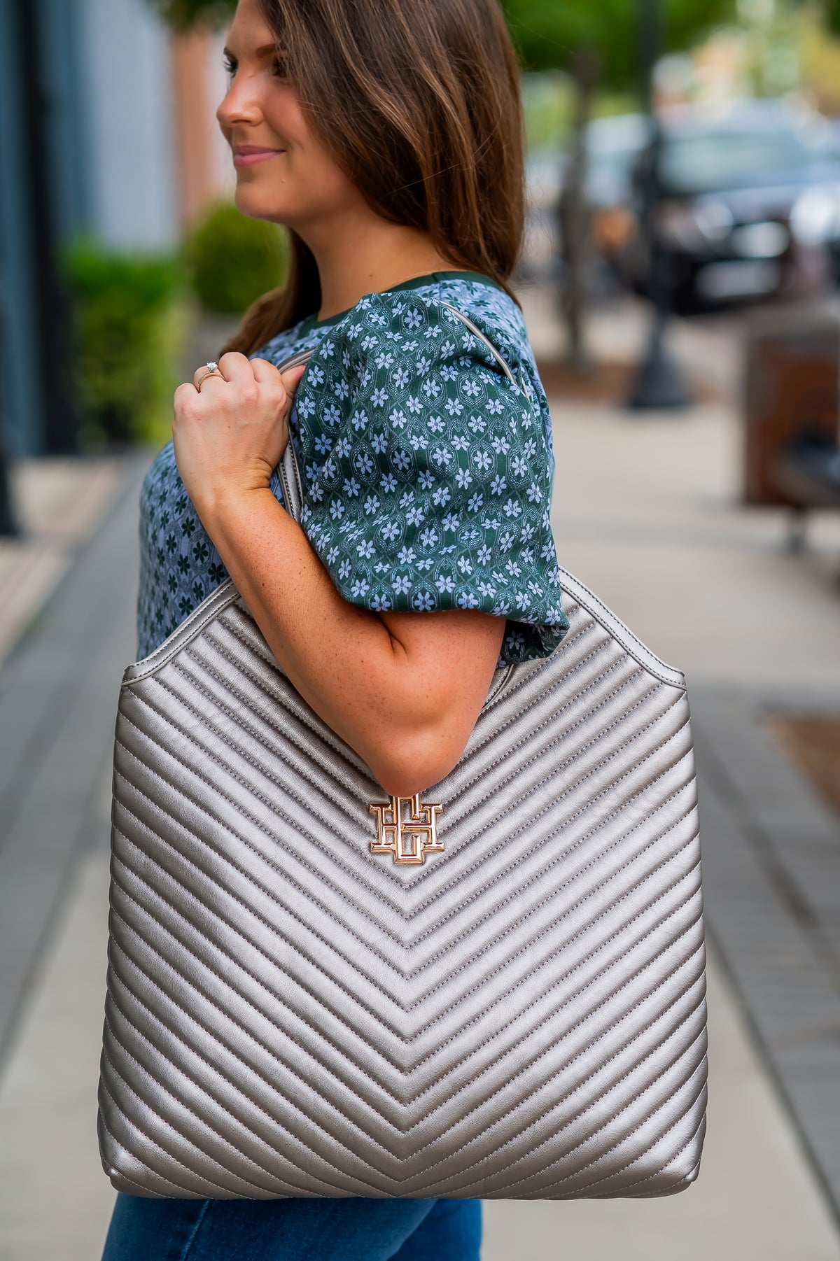 Roux Floral Print Top