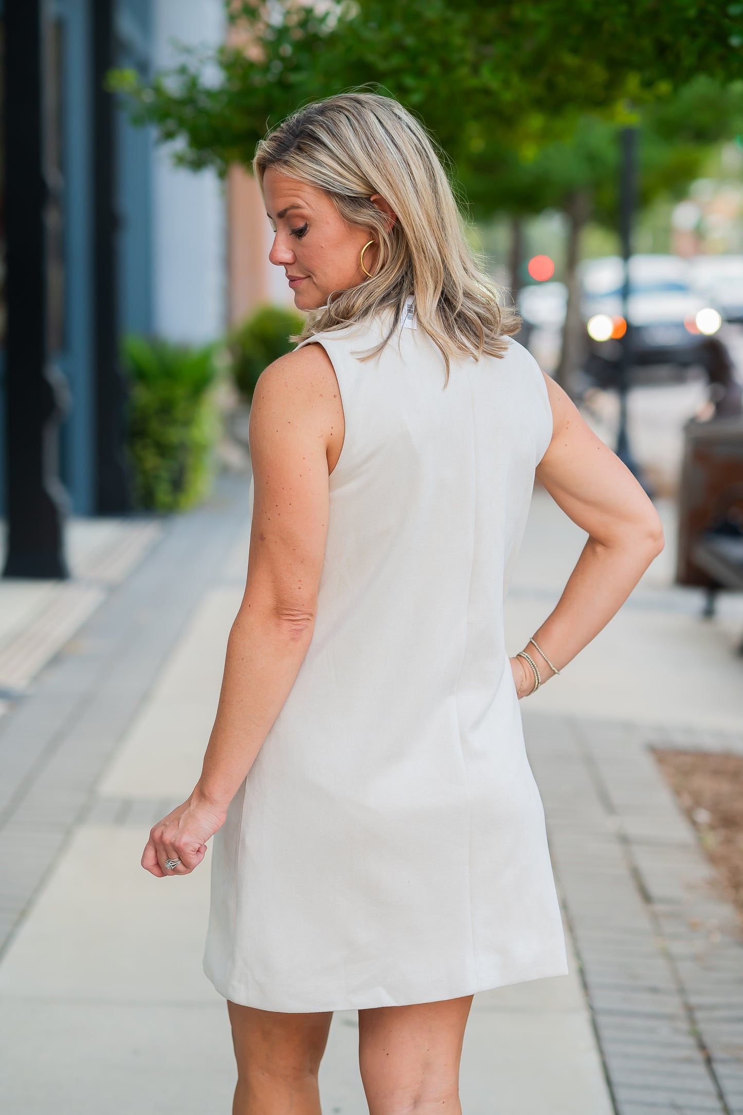 Steamboat Faux Suede Dress