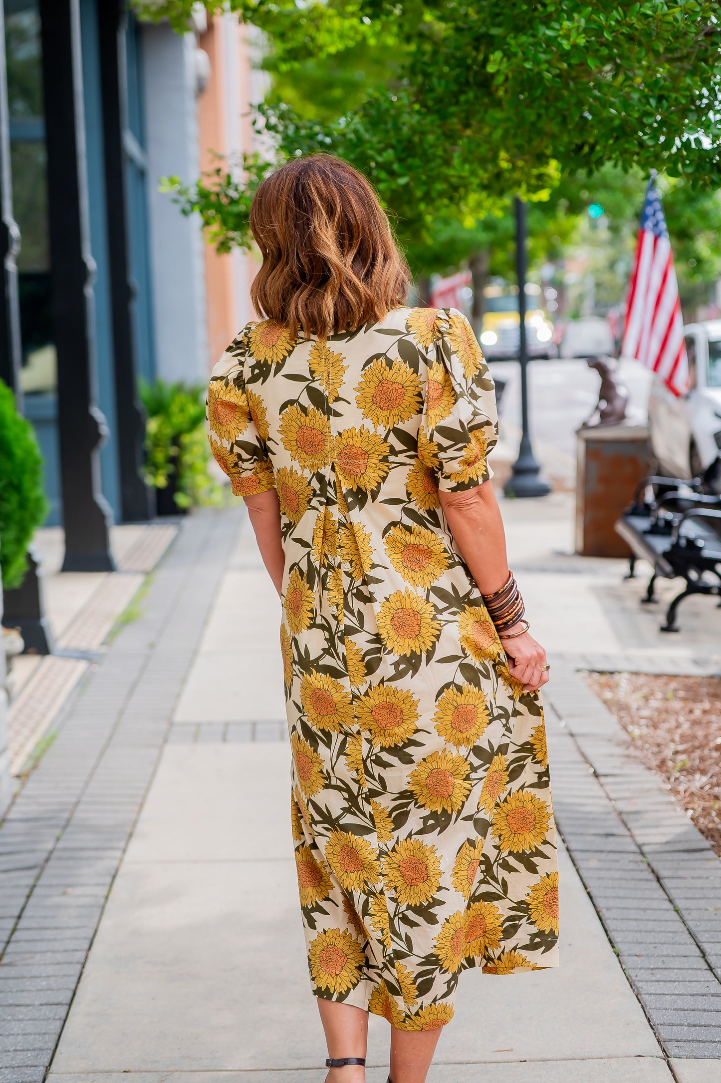 Chrishell Sunflower Dress