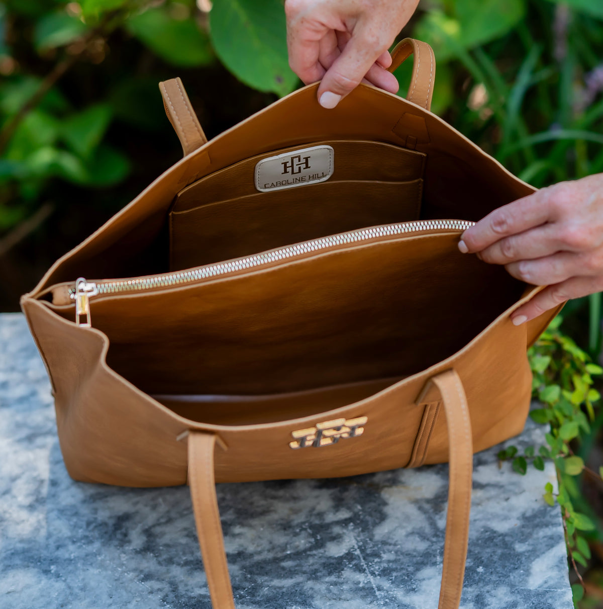Heath Tote Bag Saddle EO