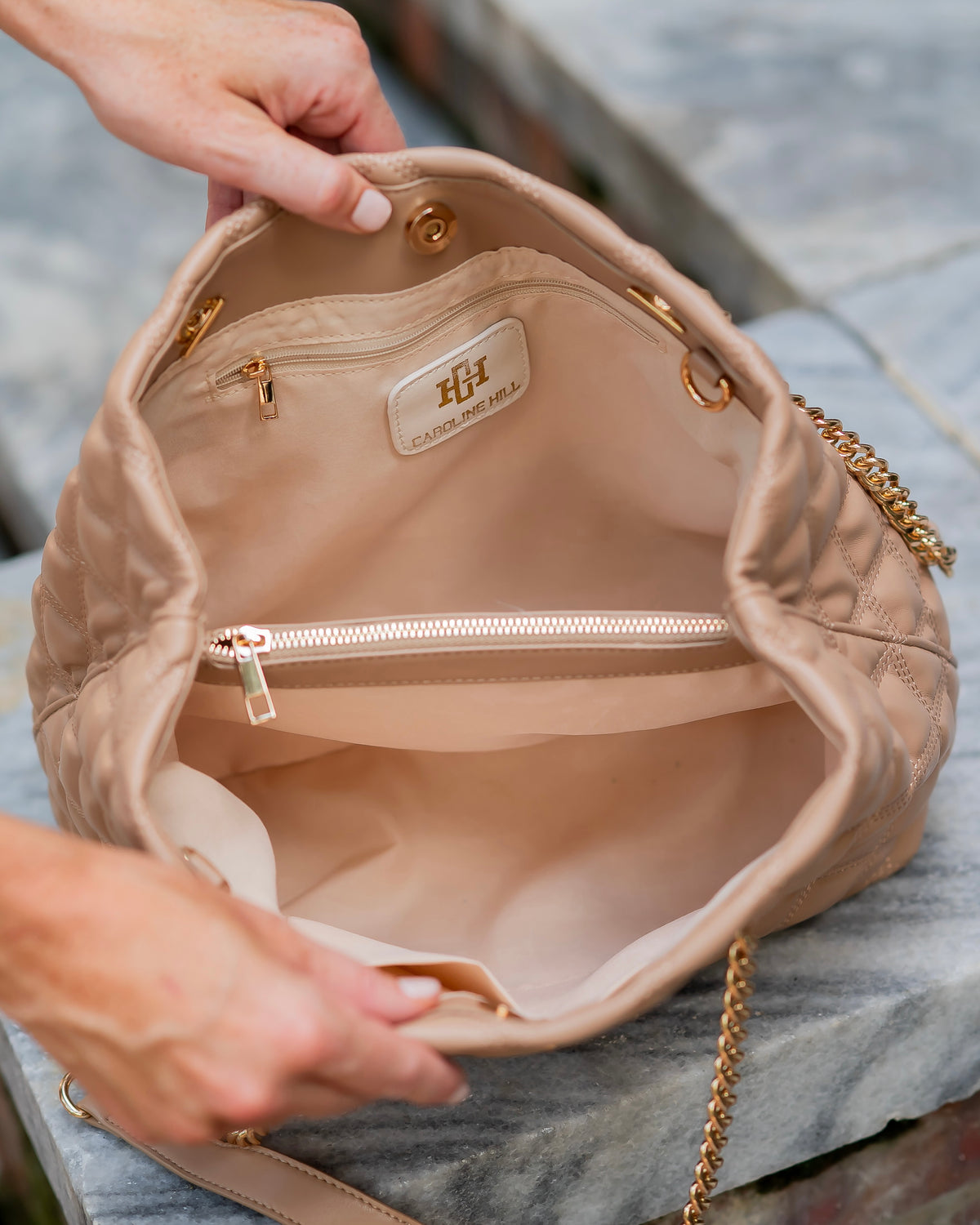 Blair Tote Latte DQ