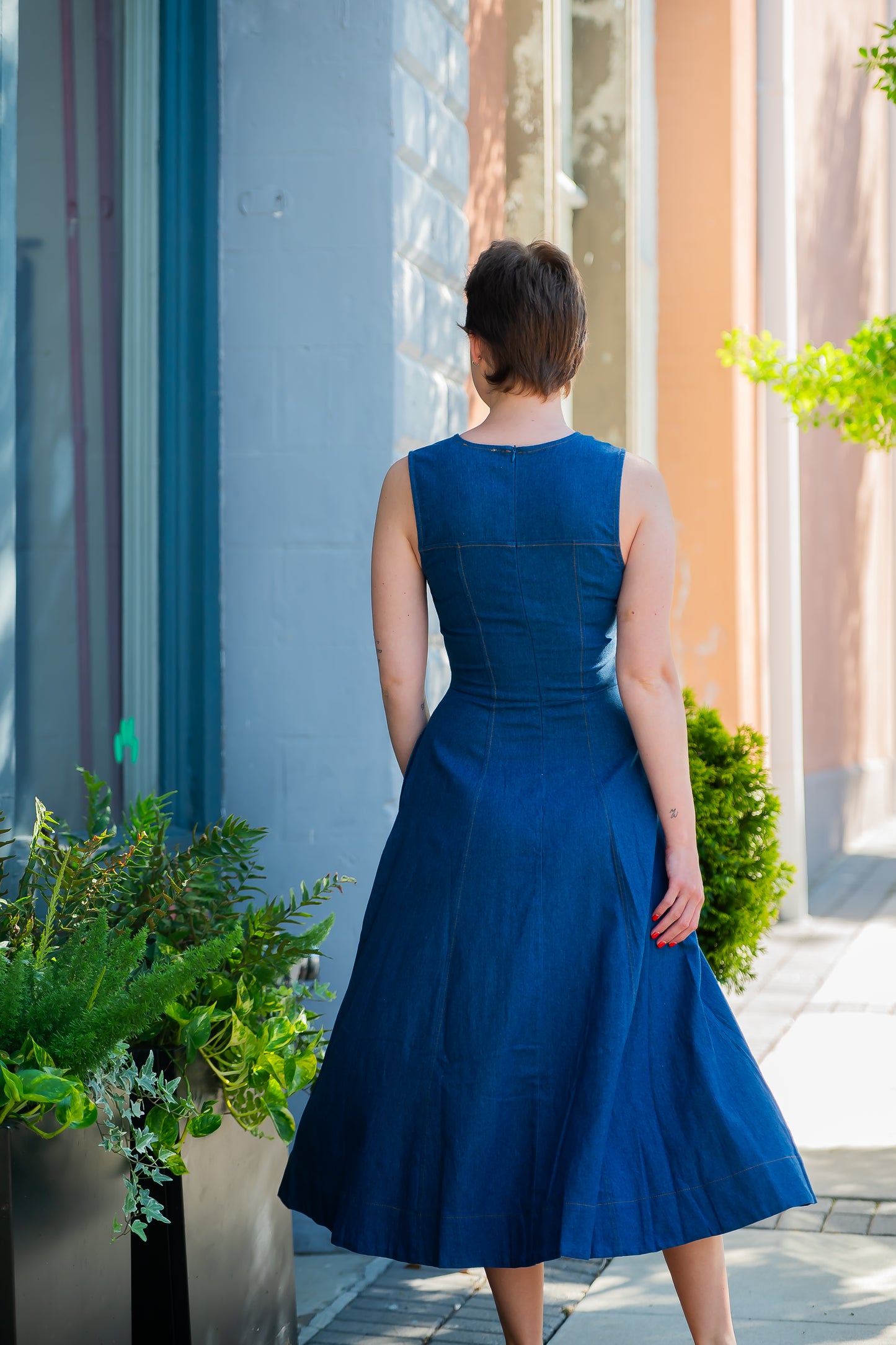 Calla Denim Dress