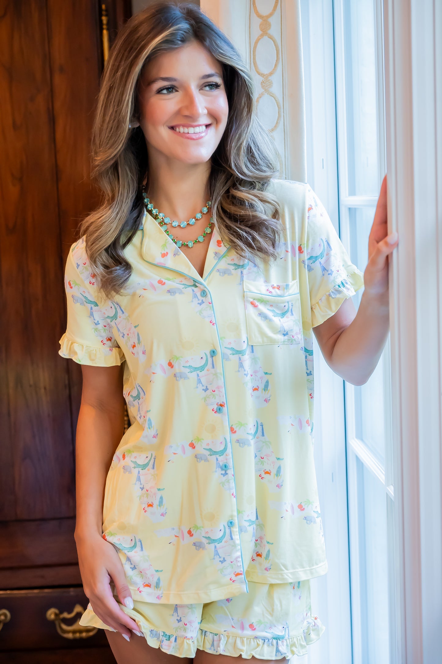 Florida Gold Pj Set