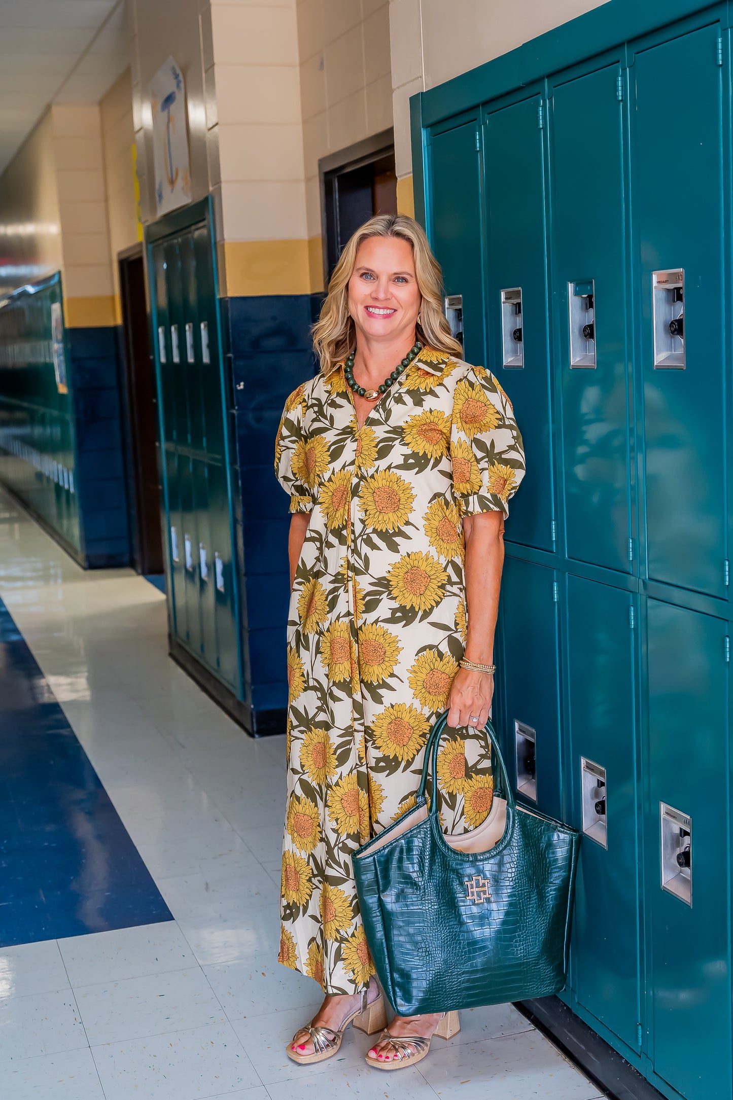 Chrishell Sunflower Dress