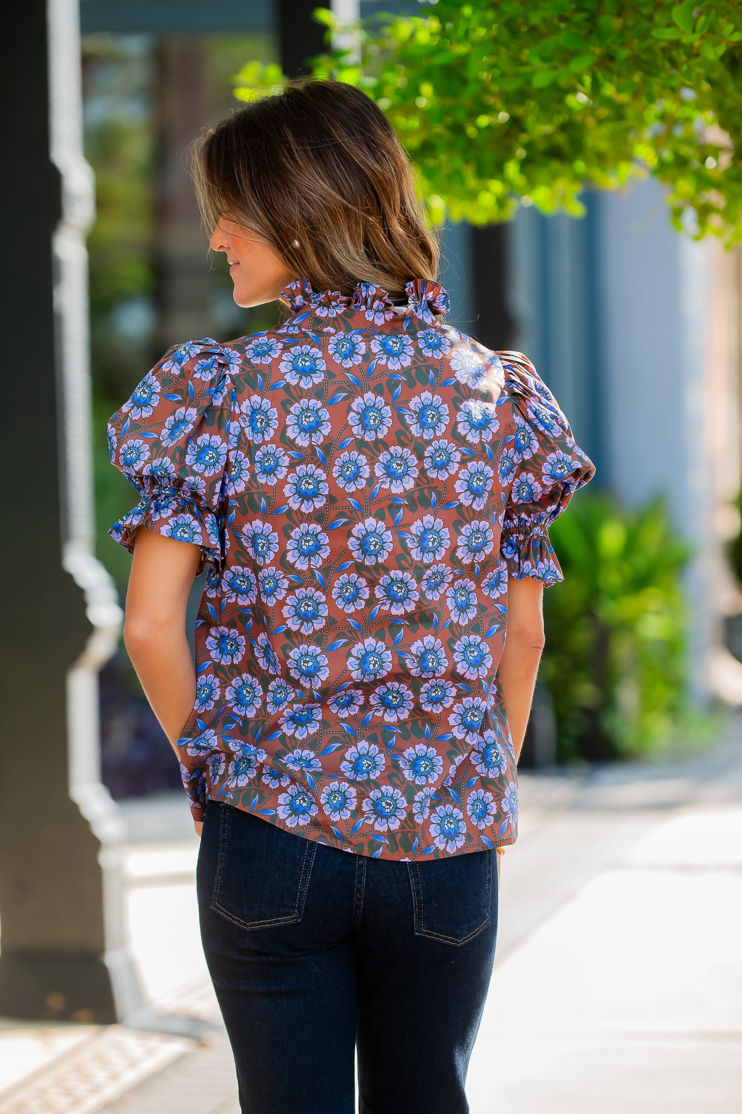 Macy Floral Top