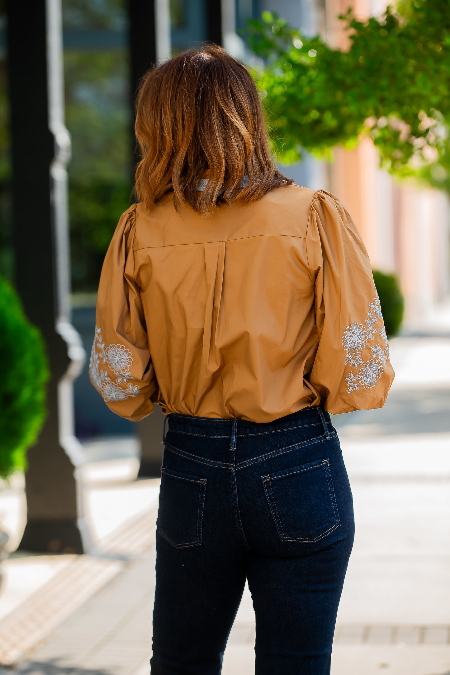 Emryn Embroidered Top