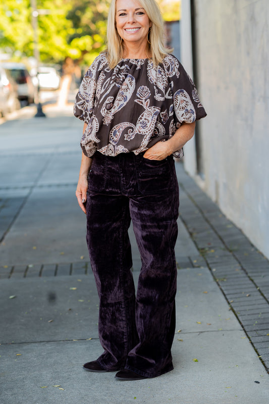 Jack Floral Bubble Top
