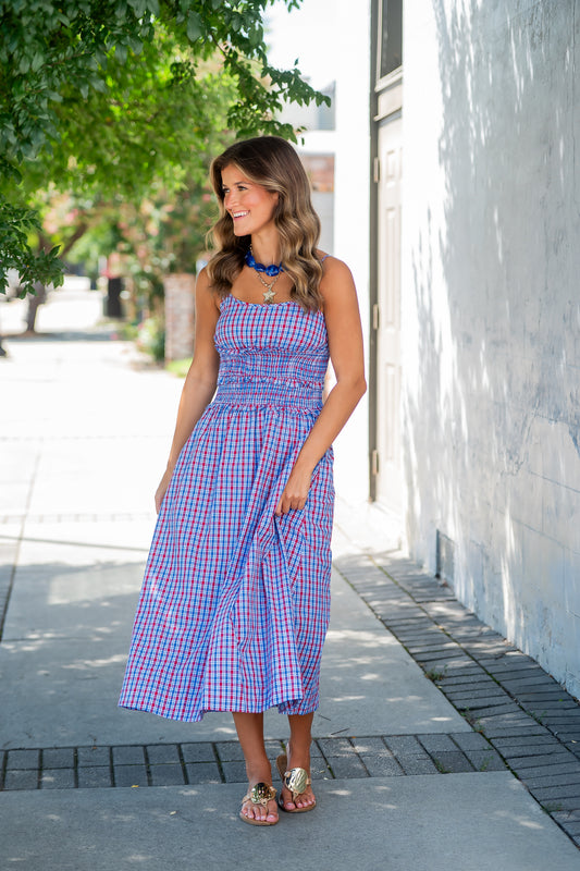 Jude Gingham Dress