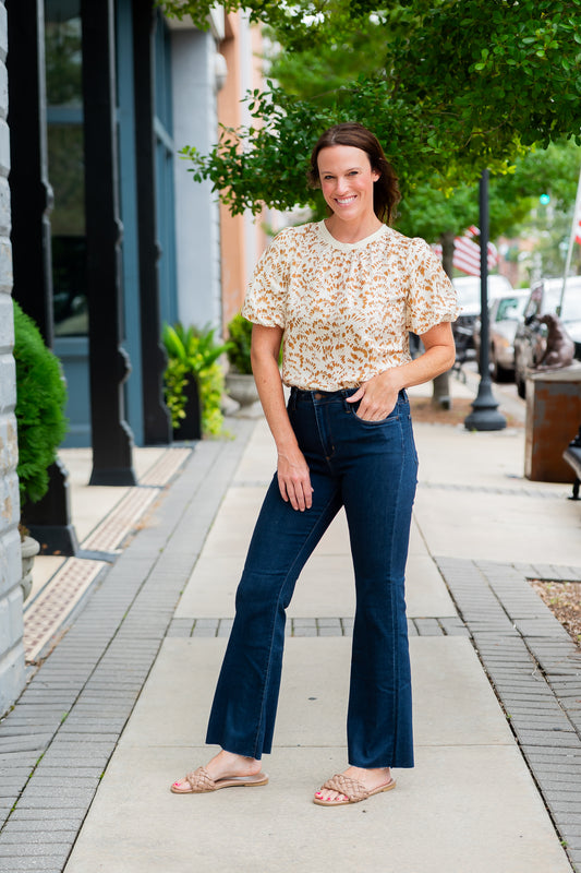 Zoey Slim Bootcut-Dark Denim