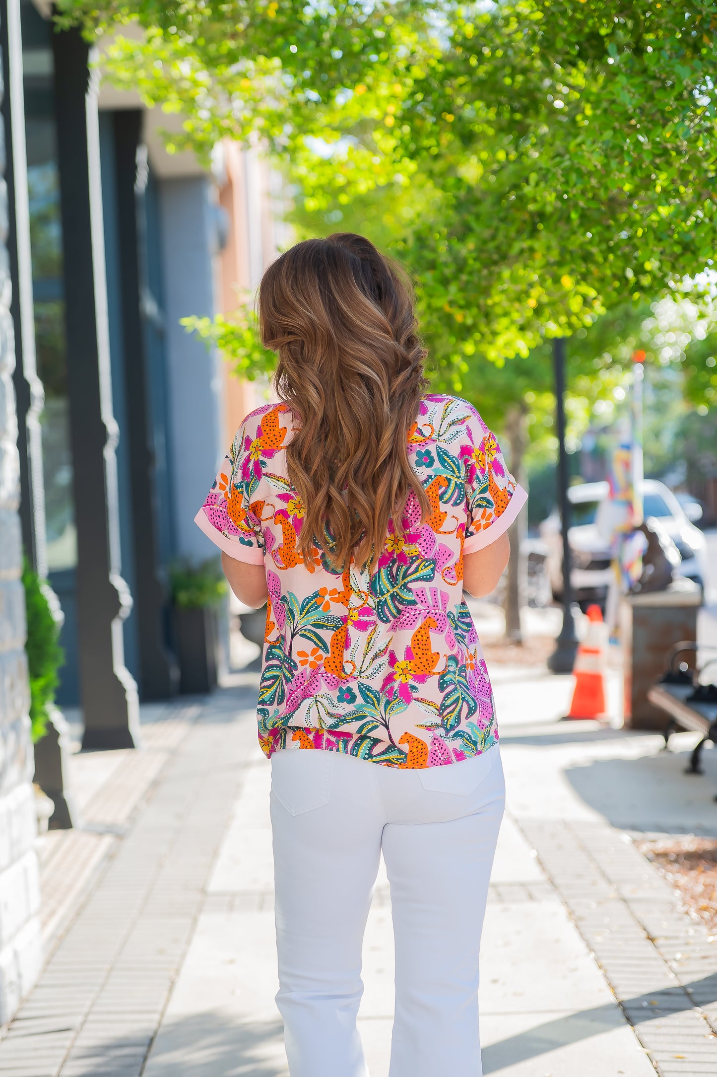 Sutton Button Down Top