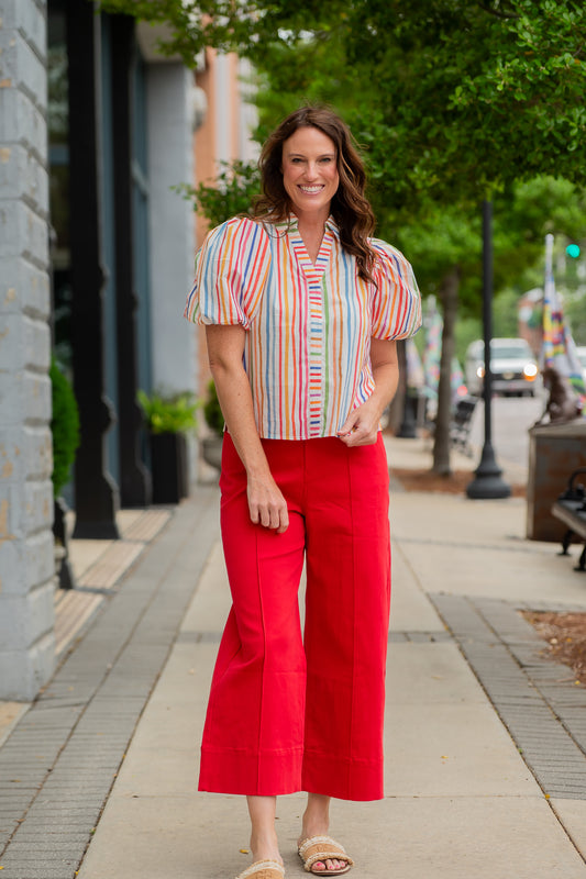 Vesna Rainbow Top