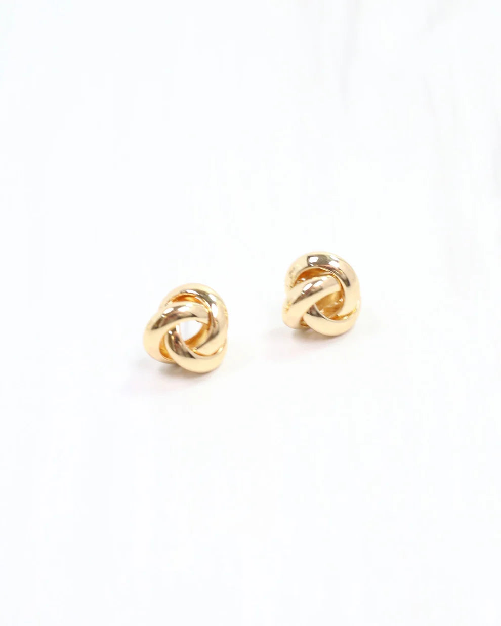 Lewis Knot Stud Gold