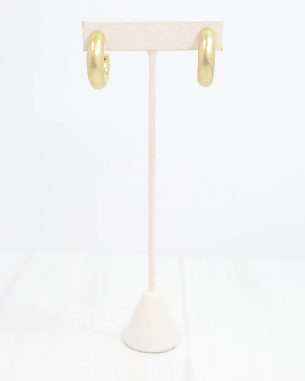 Bruno Hoop Worn Gold