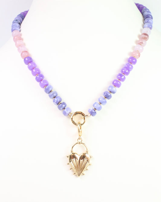 Harrie Heart Charm Gold