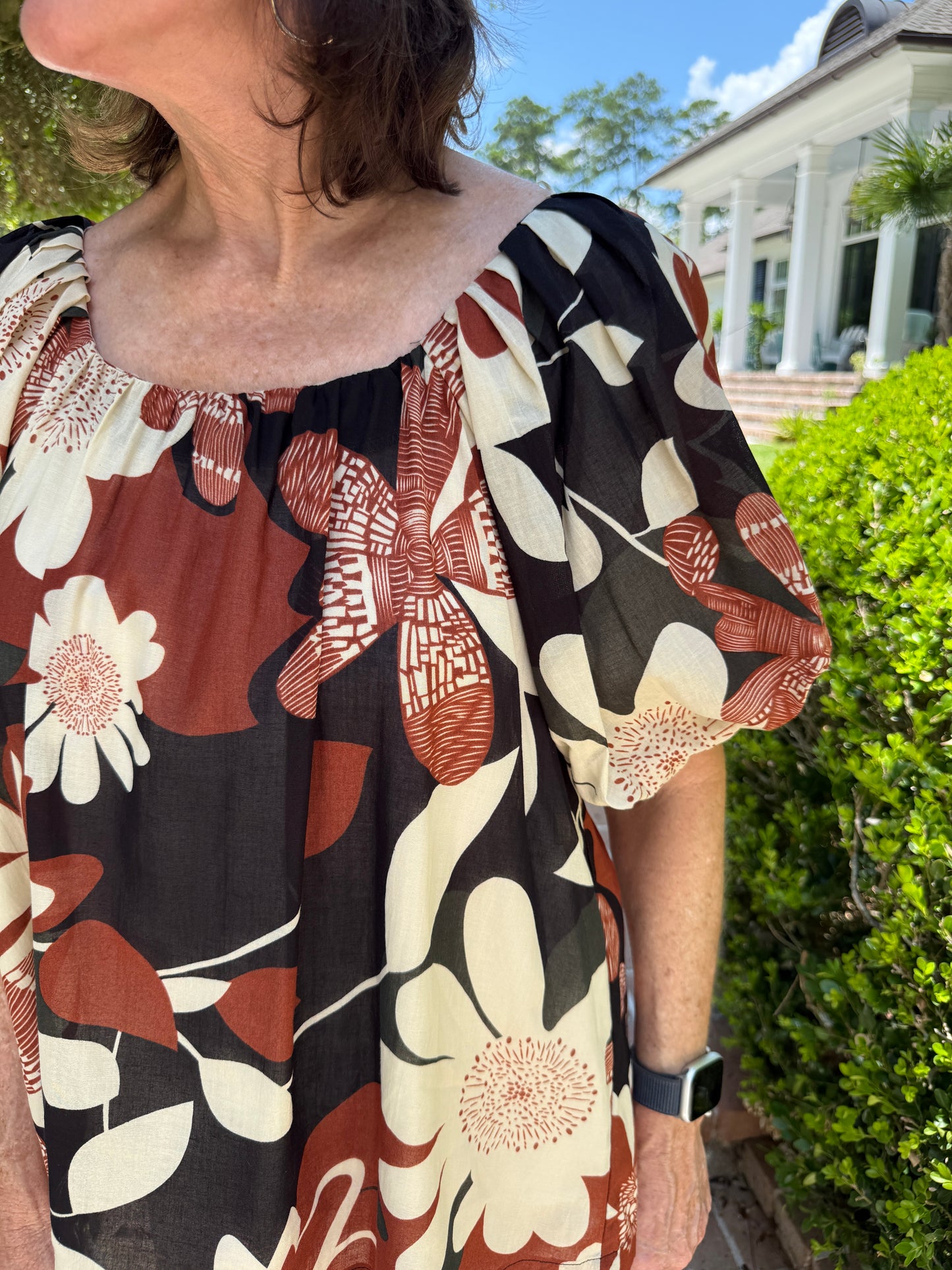 Johannesburg Floral Print Top