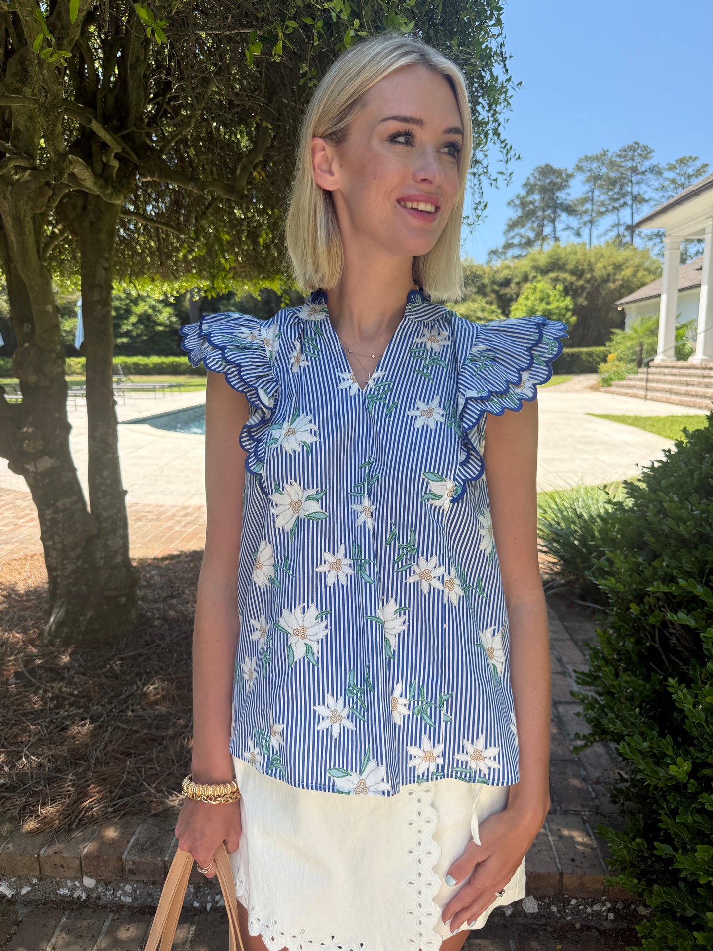 Daisy Darling Stripe Top