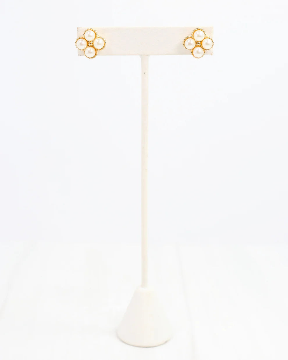 Larson Pearl Stud Gold