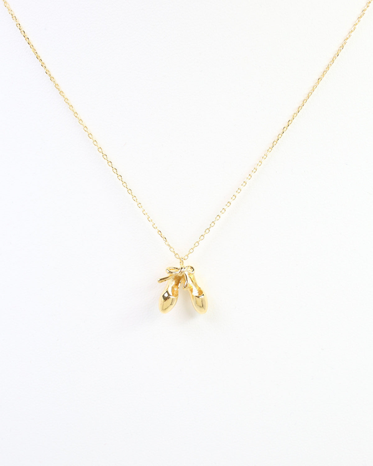 Lilllie Ballerina Necklace WR Gold
