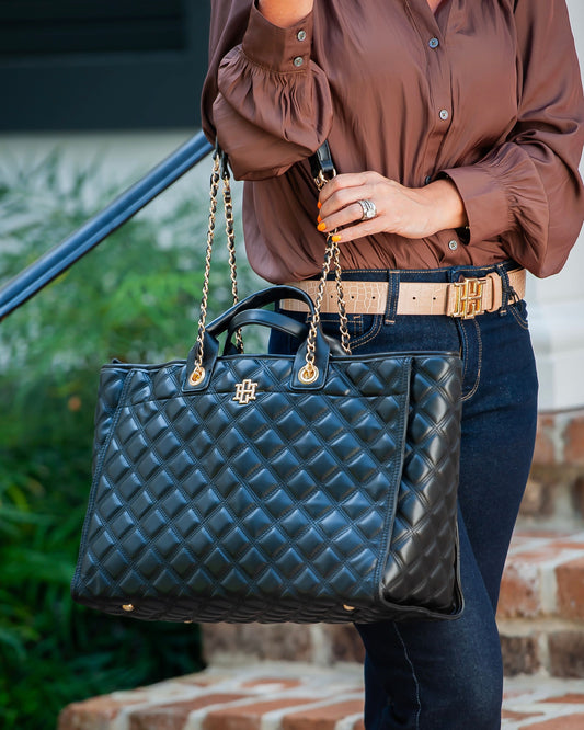Melissa Tote Bag - Black DQ