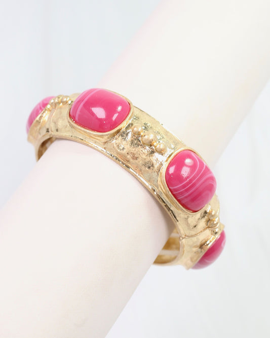 Tally Stretch Bracelet Pink