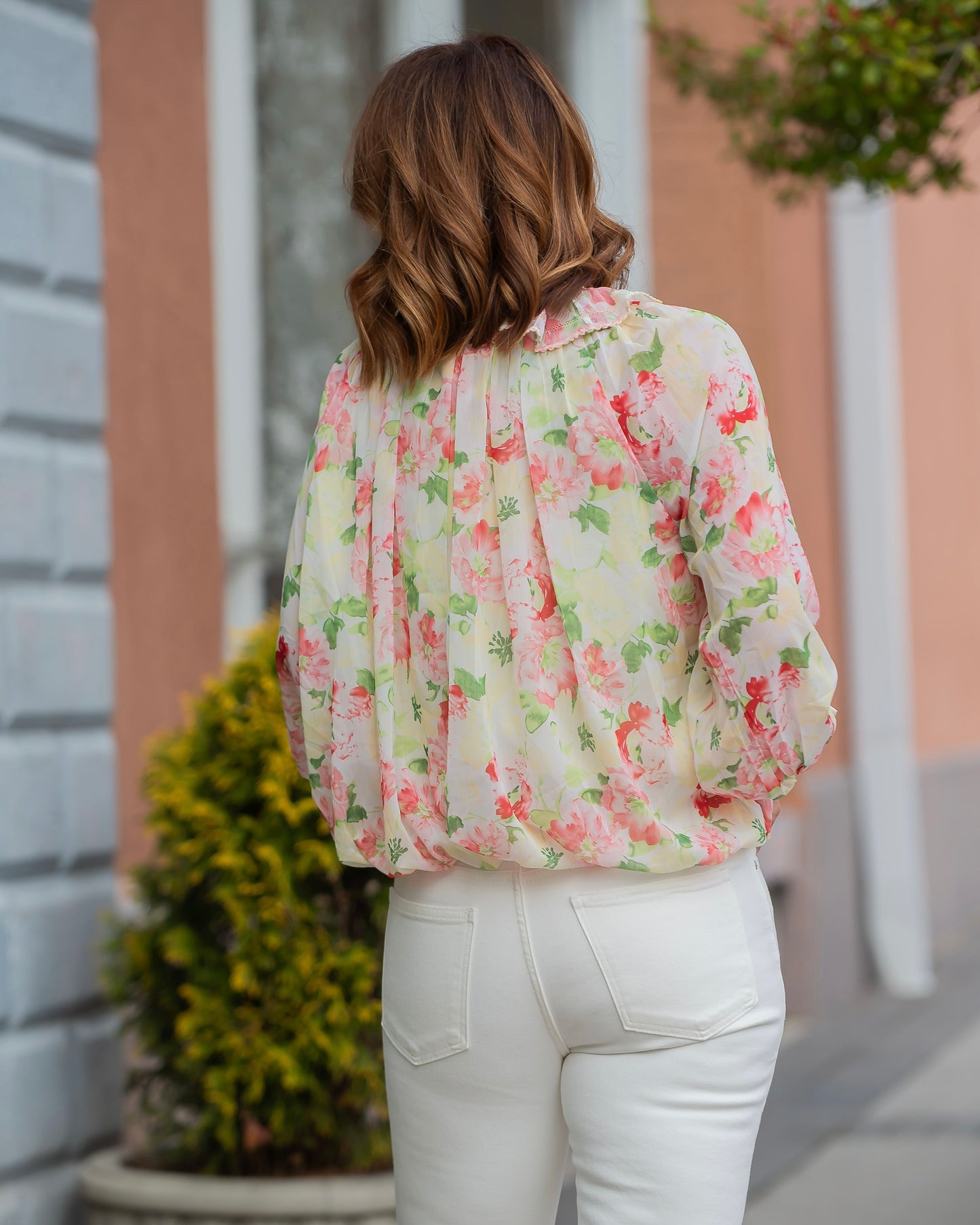 Jane Floral Print Blouse
